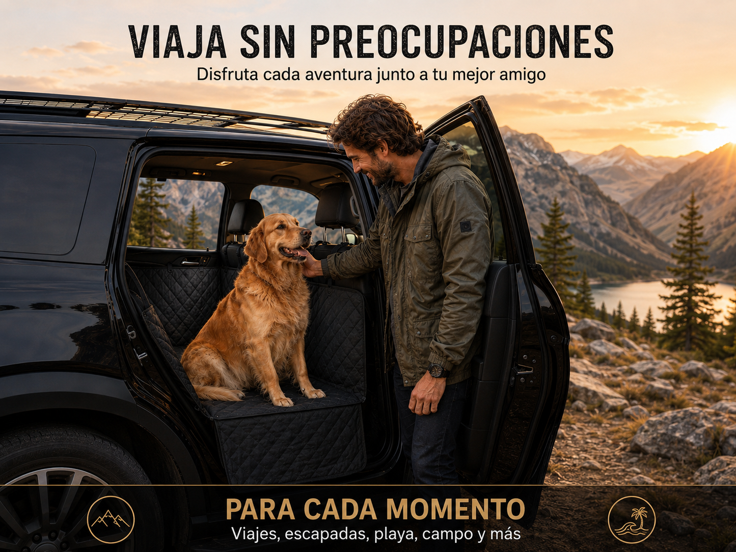 Funda Impermeable Premium para Mascotas y Niños en el Coche