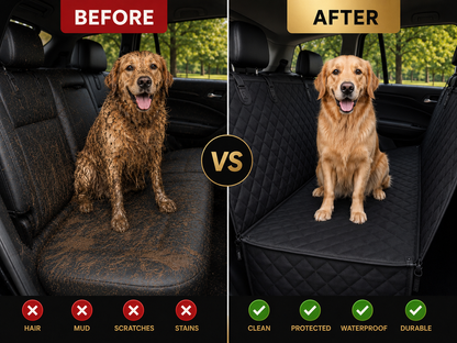 Premium Waterproof Car Seat Cover for Pets & Kids
