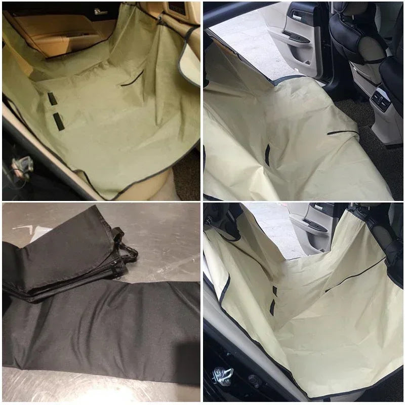 Waterproof 600D Oxford Cloth Dog Car Seat Cover Pet Travel Dog Carrier Car Trunk Mat SUV Cargo Liner For Dogs