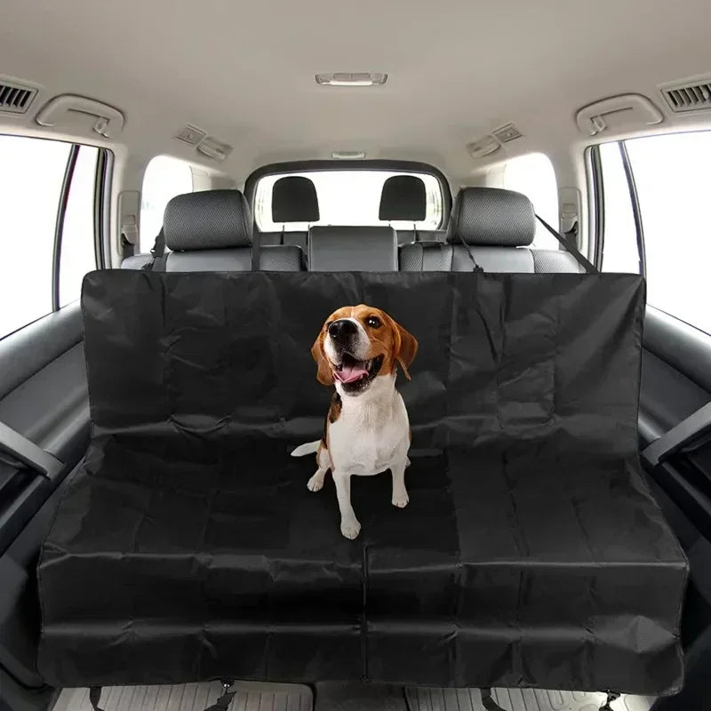 Waterproof 600D Oxford Cloth Dog Car Seat Cover Pet Travel Dog Carrier Car Trunk Mat SUV Cargo Liner For Dogs