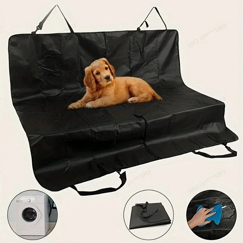 Waterproof 600D Oxford Cloth Dog Car Seat Cover Pet Travel Dog Carrier Car Trunk Mat SUV Cargo Liner For Dogs