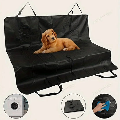 Waterproof 600D Oxford Cloth Dog Car Seat Cover Pet Travel Dog Carrier Car Trunk Mat SUV Cargo Liner For Dogs